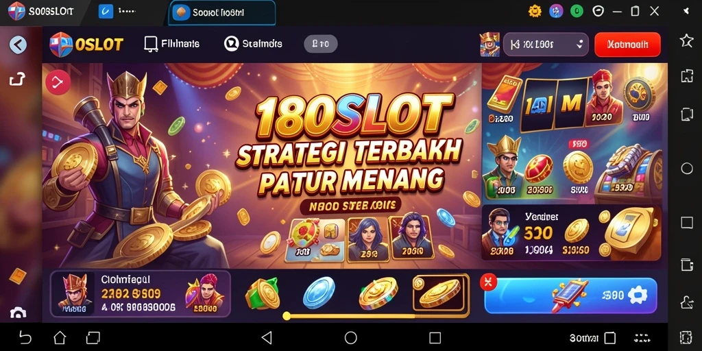 Tampilan gameplay strategis di 180SLOT yang menegangkan.