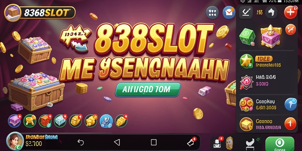 Tampilan gameplay 8368SLOT yang menarik dengan simbol yang berwarna-warni.